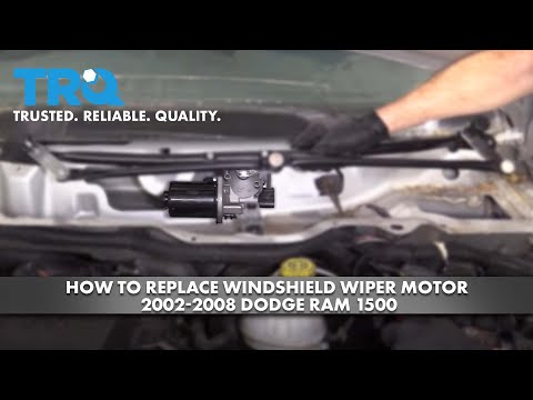How to Replace Windshield Wiper Motor 2002-2008 Dodge RAM 1500