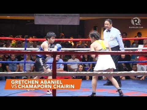 Rappler Fight Night: Gretchen Abaniel vs Chamaporn Chairin