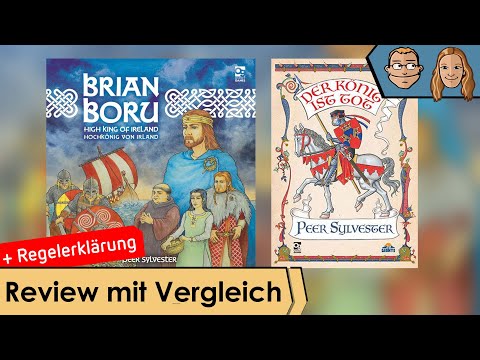 Brian Boru vs Der König ist Tot – Brettspiel – Review mit Vergleich
