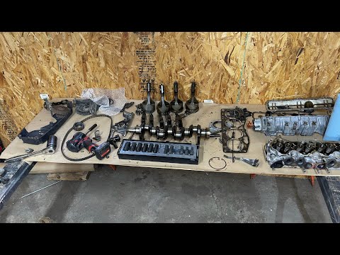 YUGO/FIAT 1300cc ENGINE REBUILD PART 1 (DISASSEMBLY)