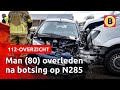 BROMMOBIEL botst tegen BESTELBUS, man (80) overleden | 112-overzicht