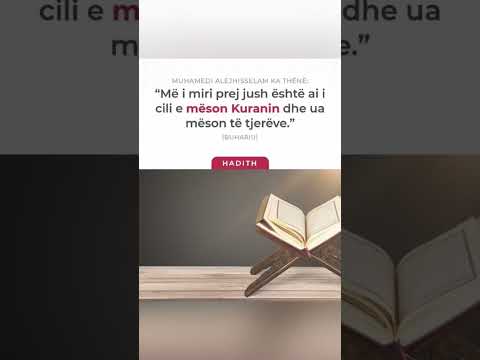 Mësimi Kuranit.