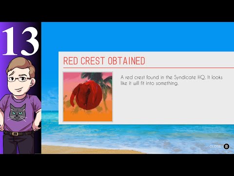 Let's Play Paradise Killer (Blind) Part 13 - Red Crests and Operating the Crane