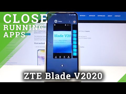 How to Close All Running Apps in ZTE Blade v2020 – Turn Off Background Apps