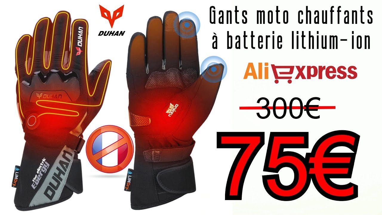 Test Ces gants chauffants sont 4X moins cher mais INTERDIT en France Duhan