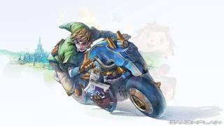 Mario Kart 8 DLC - Link's Master Cycle, Villager, & Isabelle Artwork Slideshow (Wii U)