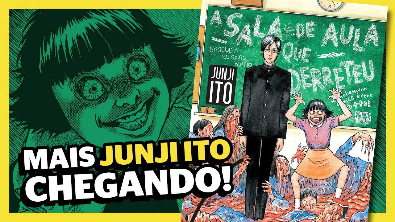 A SALA DE AULA QUE DERRETEU (JUNJI ITO) VALE A PENA