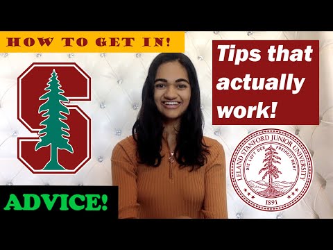HOW TO GET INTO STANFORD and/or IVY LEAGUE!! Advice from an Accepted Student!!
