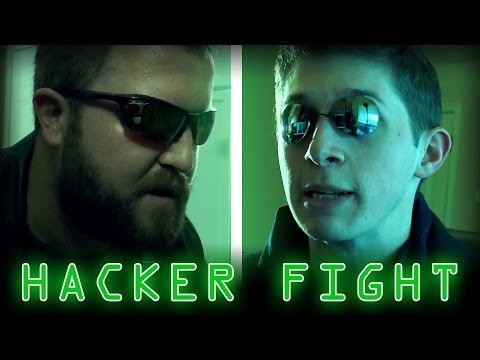 Hacker Fight Video