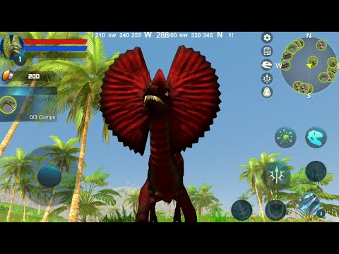Best Dino Games - Dilophosaurus Simulator Android Gameplay