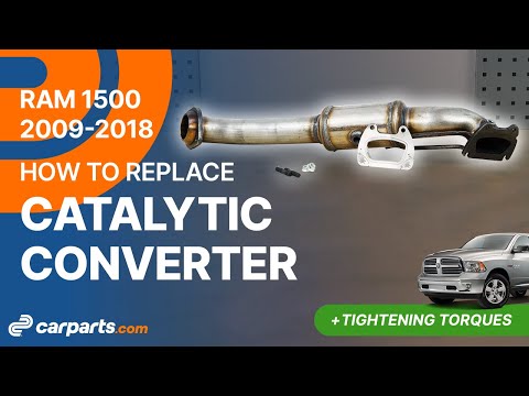 How to replace the Catalytic Converter 2009-2018 Dodge RAM 1500 🚛