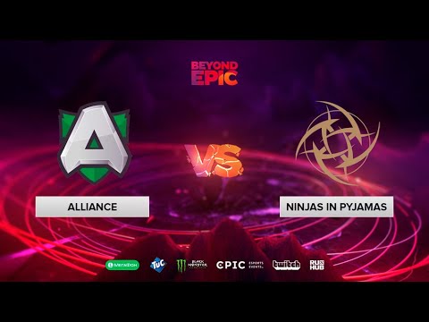 Alliance vs Ninjas in Pyjamas, BEYOND EPIC: Europe/CIS, bo3, game 2 [Smile & Jam]