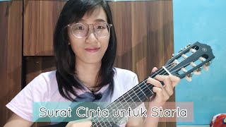 Download lagu SURAT CINTA UNTUK STARLA ( GUITALELE TUTORIAL ) mp3