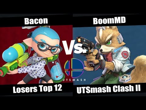 UTSmash Clash II - Bacon (Inkling) VS BoomMD (Fox) Losers Top 12