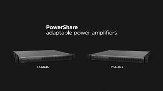 Video thumbnail for Introducing Bose PowerShare PS604D and PS404D: Adaptable Power Amplifiers by Bose Professional