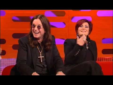 Ricky Gervais and Ozzy & Sharon Osbourne on The Graham Norton Show 2009