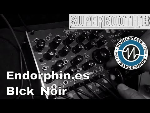 Superbooth 2018: Endorphin.es Blck_Noir Drum Synth