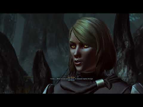 SWTOR  Knights of the Fallen Empire Chapter 4  The Gravestone Sith Inquisitor Mostly DS