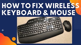 How To Fix Wireless Keyboard and Mouse not working Windows
