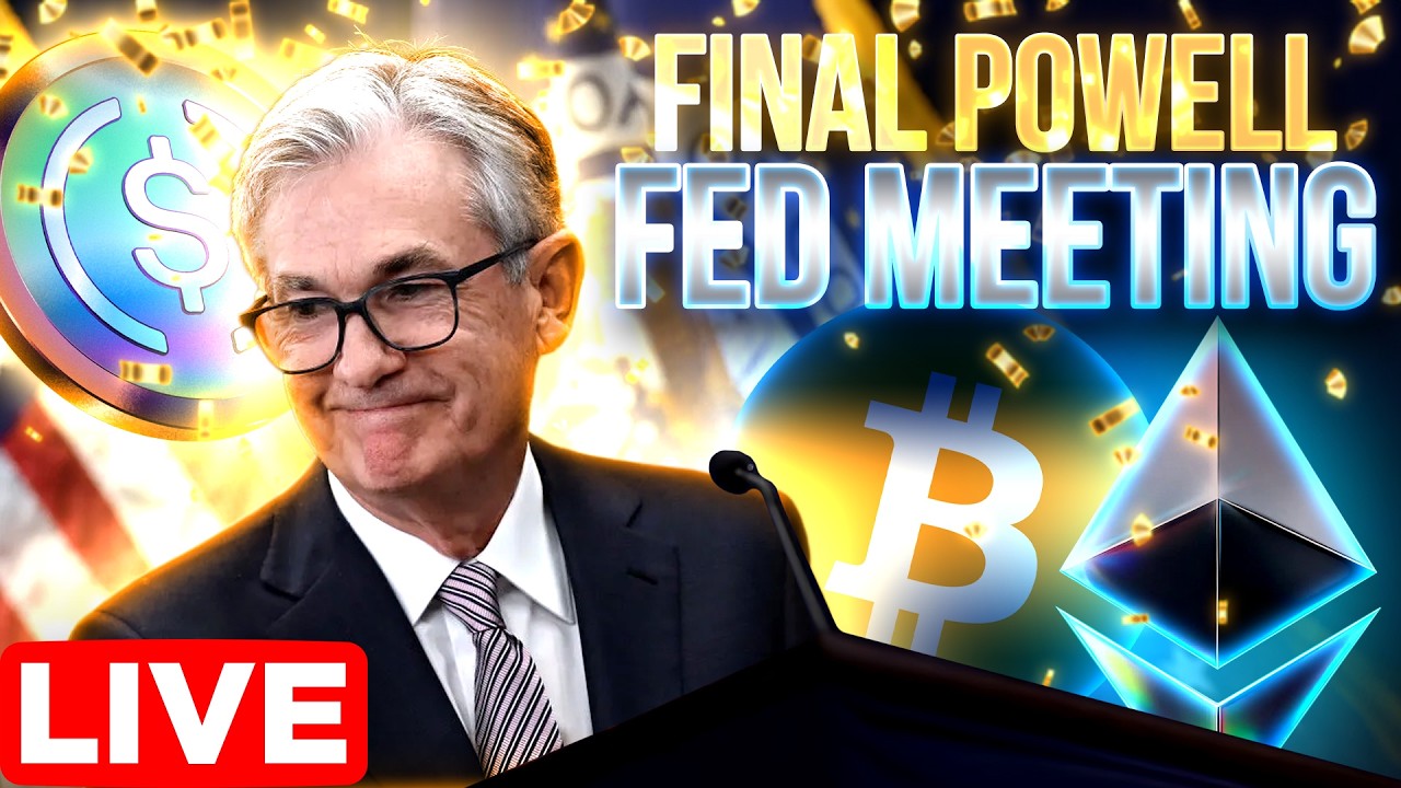 Jerome Powell FINAL Fed Meeting!🎉LIVE!🔴
