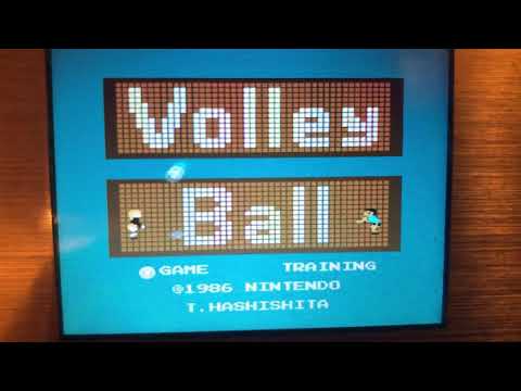 Volleyball (1986) Nintendo NES 1980s 80s Then 80s Now