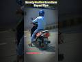 How To Turn Scooty Professionally Shorts Scooty Twowheeler Driving