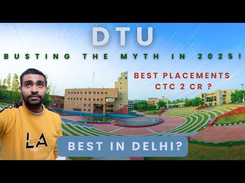 DTU Detailed Campus Tour 2025 🔥|| Top Engineering College in Delhi || Delhi Technological University