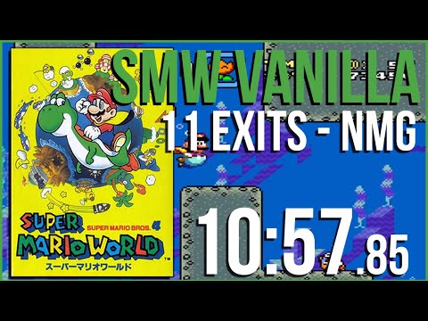 SMW Vanilla (11Exits - NMG) PB 10:57.85