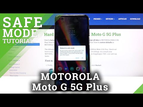 How to Turn On Safe Mode on MOTOROLA Moto G 5G Plus – Enable Safe Mode