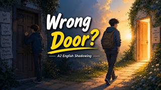Some Doors Only Open After You Stop Knocking | A2 English Shadowing