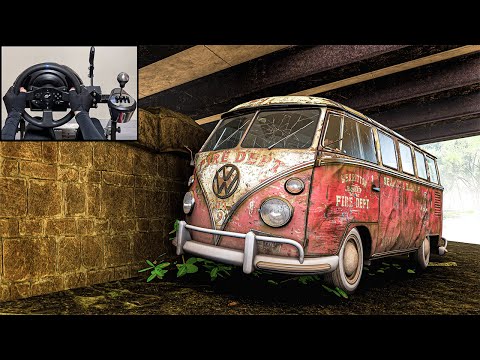 Rebuilding a Volkswagen Type 2 De luxe - Forza Horizon 5 - Thrustmaster T300RS gameplay