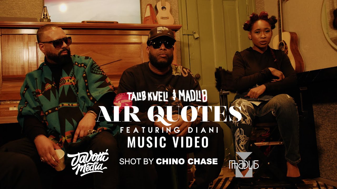 Talib Kweli x Madlib ft Diani – “Air Quotes”