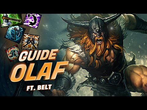 GUIDE OLAF - BUILD, RUNES & COMBOS 💥 (Ft Belt - Master)
