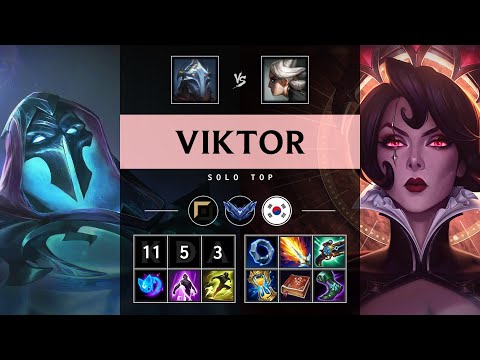 Viktor Top vs Camille: Dominating - KR Diamond Patch 25.S1.2