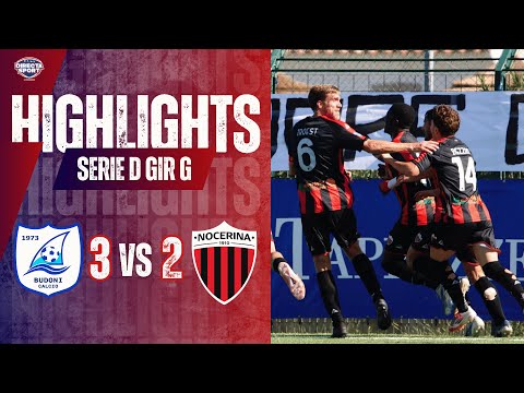 Serie D Football Group G - Budoni-Nocerina Calcio 1910 3-2 (Highlights)
