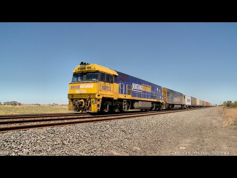 7AM5 Pacific National Container Train (13/1/2019) - PoathTV Australian Railways