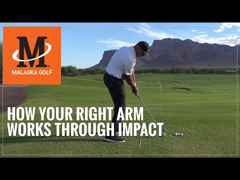 Malaska Golf // How Your Right Arm Works Through Impact - The Single Most Important Position in Golf