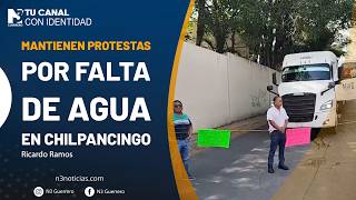 Mantienen protestas por falta de agua en Chilpancingo