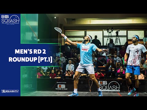 PSA World Championships Cairo 2022 - Men's Rd 2 Roundup [Pt.1]