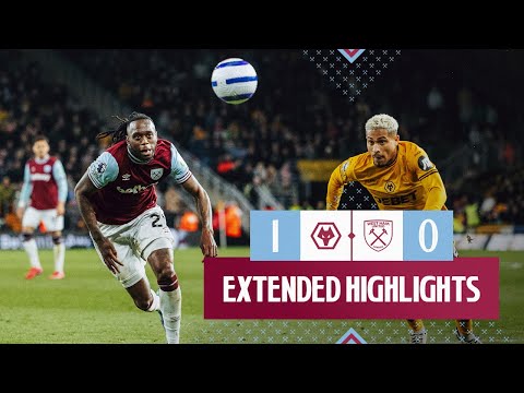 Extended Highlights | Wolves 1-0 West Ham | Premier League
