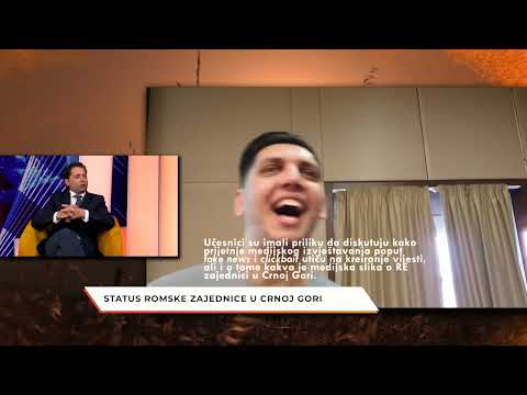 Rujna zora/ Romska zajednica u Crnoj Gori/ Gost - osnivač i direktor NVO "Mladi Romi" - Samir Jaha