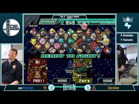 Reign 5 - Top 8 - Losers Semis - PwrUp (Roy) VS Zerxion (Ganondorf)