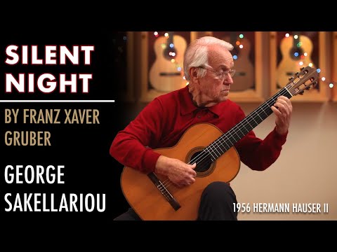 "Silent Night" by Franz Xaver Gruber performed by George Sakellariou on a 1956 Hermann Hauser II