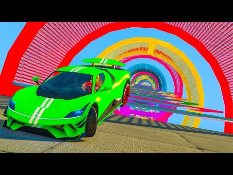 MEGA RAMP WITH A RABIOUS HATER!! GTA V ONLINE - GTA 5 ONLINE