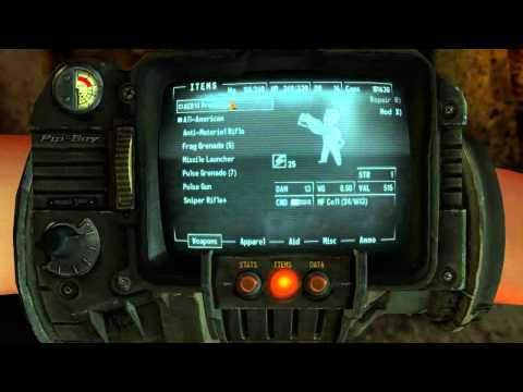 Fallout: New Vegas AER14 Prototype Location - Vault 22