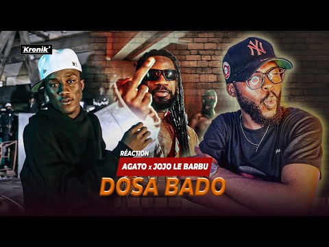 REACTION - AGATO x JOJO LE BARBU - DOSA BADO ( Clip Officiel )