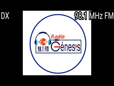Radio Génesis 98.1 FM d Sensuntepeque, depto. d Cabañas, SV en San Ildefonso, dpo. d San Vicente, SV