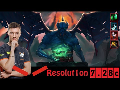 [DOTA 2] HR.Resolut1on the NIGHT STALKER [OFFLANE] [7.28C]
