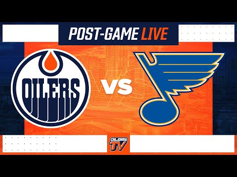 ARCHIVE | Post-Game Coverage - Oilers at Blues