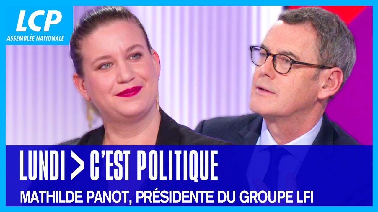 Mathilde Panot, présidente du groupe La France Insoumise  - LCP, Lundi C'est Politique - 16/12/24